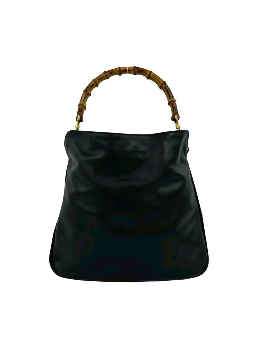 Gucci Vintage Bamboo Handle Open Hobo #317125G51B